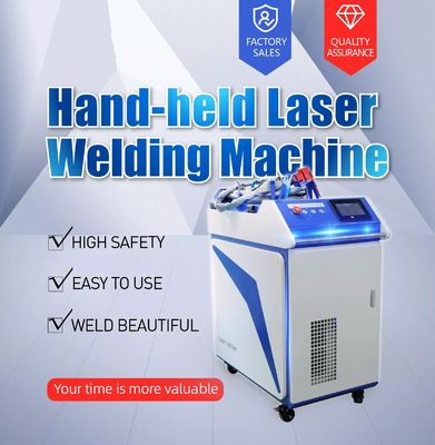 500W 1080NM Handheld Laser Welding Machine CW Water Cooling