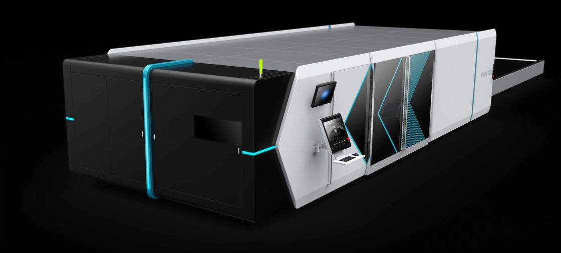 IPG 20mm CNC Metal Cutting 8025 Laser Cutting Machine For Steel Plate