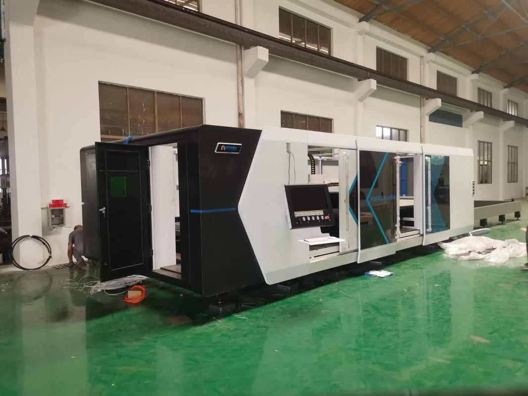 IPG 20mm CNC Metal Cutting 8025 Laser Cutting Machine For Steel Plate