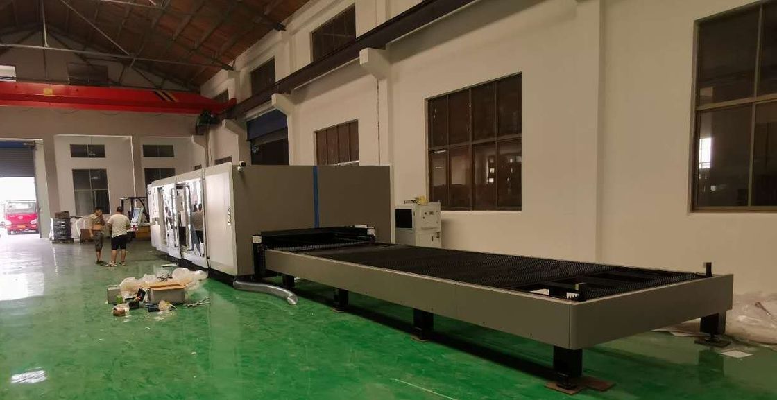 IPG 20mm CNC Metal Cutting 8025 Laser Cutting Machine For Steel Plate