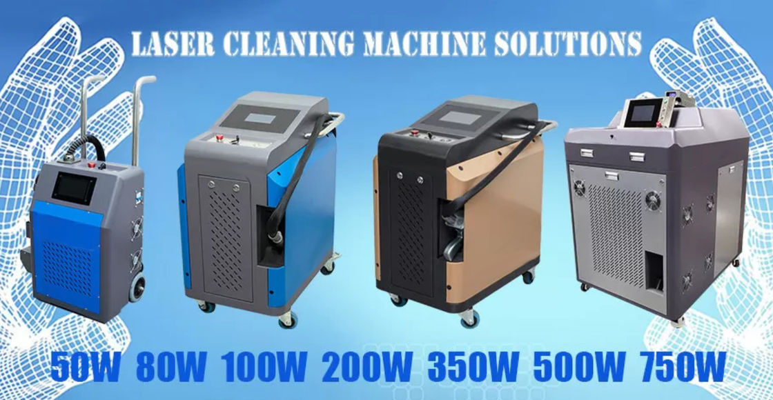 200W Metal Laser Cleaning Machines 1064nm Air Cooling