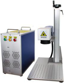 30W 50W 1.5mm Portable Laser Marker 1064nm Long Life Span