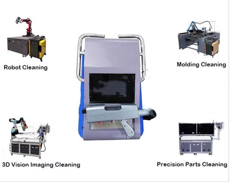 Handheld Air Cooling 480W Laser Paint And Rust Remover