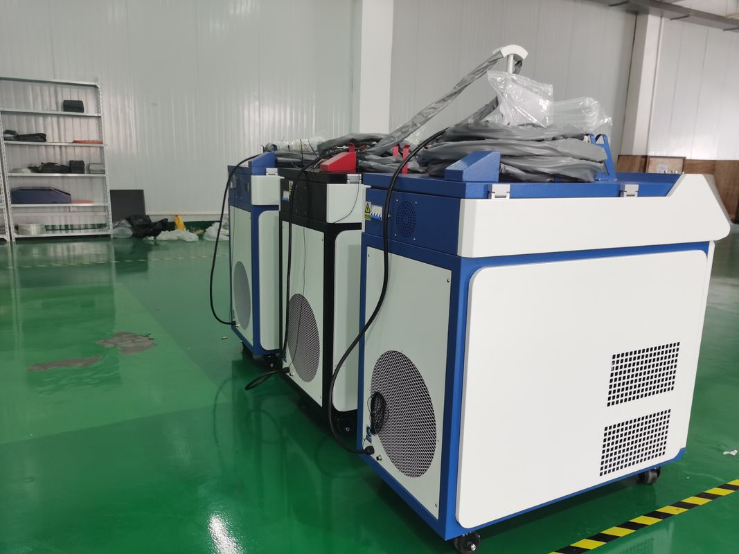 6 Welding Modes 8KW 8m Fiber Laser Welder , Welder For Steel And Aluminum