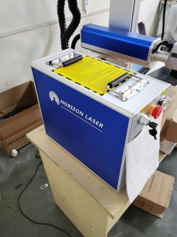 50HZ Laser Engraving Machine For Jewelry , Desktop Laser Engraver For Metal