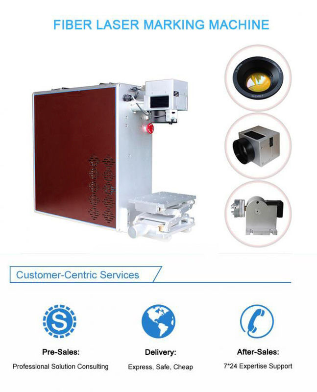 1064nm 110mm Laser Marking And Engraving Machine