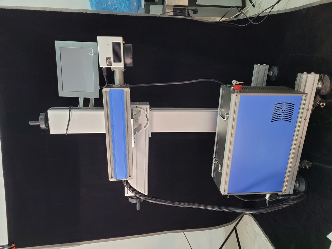Output Control IPG Max Fly Laser Marking Machine