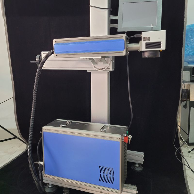 Output Control IPG Max Fly Laser Marking Machine