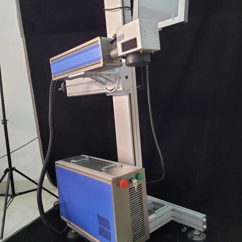 Raycus CE Fly Laser Marking Machine For Metal Tube