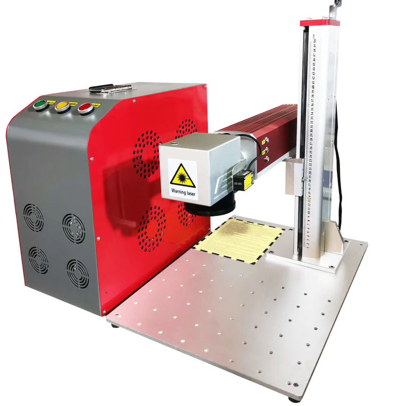 30W 50W 1.5mm Portable Laser Marker 1064nm Long Life Span