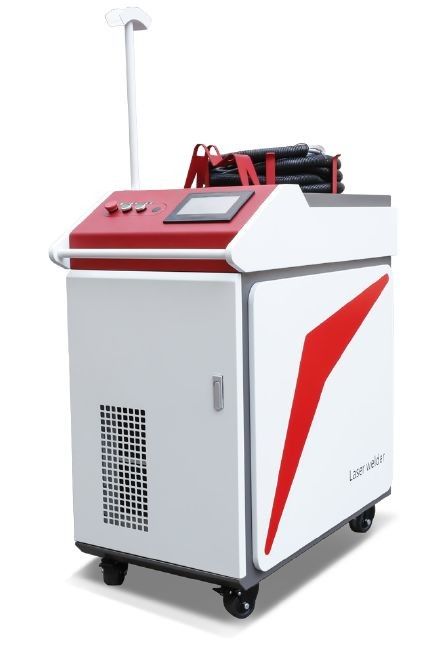 Double Pendulum Portable Laser Welder 1000W 1500W Adjustable Spot